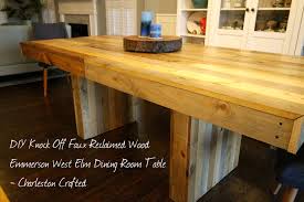 Maybe you would like to learn more about one of these? West Elm Emmerson Table Diy Knock Off