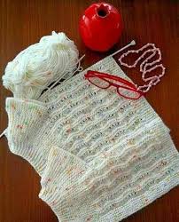 Haraso Yelpaze Akilli Ipten Yelek Nazarca Com Baby Knitting Patterns Orgu Desenler