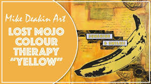 Lost Mojo Colour Therapy Yellow Color Therapy Therapy Art Therapy Activities