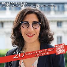 Join us and a host of alumni and distinguished guests for A Celebration of  20 Years of French Theater at Princeton! 4/16, Alice Diop, Filmmaker 4/18,  Sandy Ouvrier (@cnsad_psl) 4/19, Pierre Gendronneau (@