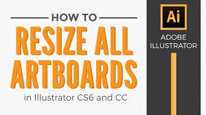 How To Resize All Artboards In Adobe Illustrator Graphic Design How To Adobe Illustrator Graphic Design Adobe Illustrator Illustrator Tutorials