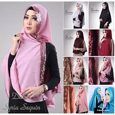 Jilbab Khimar Dubai Sequin Diamond Bahan Sifon Diamond Georgette Dengan Aksesori Sequin Dari Kepala Hingga Ujung De Model Pakaian Model Pakaian Muslim Kerudung