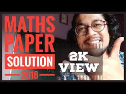Mathematics|semester-3|B.ed|2018|paper solution|Gujarat University|Nirav  bhatt sir