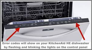 3.1 out of 5 stars. Kitchenaid Dishwasher Error Fault Codes For He Model Dishwashers