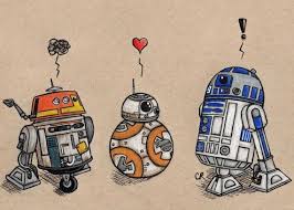 Droiden Druck Star Wars Fan Art Star Wars Drawings Star Wars Fans