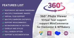 360 Photo Viewer Virtual Tour For Elementor And Wpbakery Page Builder Stylelib In 2020 Photo Viewer Virtual Tour Virtual