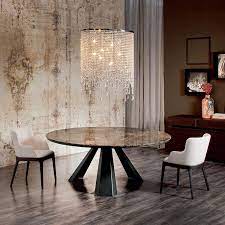 Eliot Round Design Depot Furniture Furniture Miami Showroom Dining Table Marble Furniture Luxury Italian Furniture