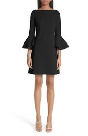 Women S Chiara Boni La Petite Robe Natalia Bell Sleeve Cocktail Dress Size 0 Us 36 It Black Nordstrom Exclusive Products In 2019 Nordstrom Dresses