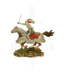 New users enjoy 60% off. Figure Medieval Knight On Horseback Miniature Warriors Thumbnails