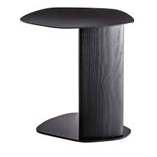 Keisho Dark Brown Side Table La Cividina Artemest In 2020 Dark Brown Side Table Brown Side Table Side Table