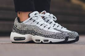 Nike Air Max 95 Premium With Dot Pattern Black White Nike Air Max Nike Air Max For Women Cheap Nike Air Max