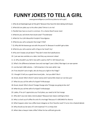 So with that in mind, we've rounded up some nsfw knock knock jokes that are just bad enough to not be ok at work, but dirty enough to make your raunchiest friend giggle. 24 Funny Jokes To Tell A Girl That You Like Impress Her Now