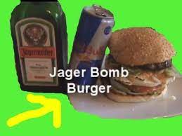 Jager Bomb Burger Video Recipe Burger Grilling Recipes Recipes