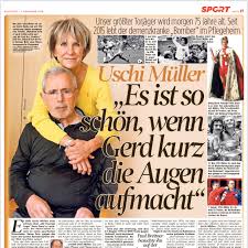 1 17 2 1 1 3. Samindra Kunti Pa Twitter Gerd Muller Turns 75 Tomorrow It Will Be A Sad Birthday In An Interview With Bild His Wife Details How Muller Is Suffering From Dementia Bed Ridden In A