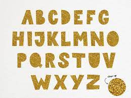 Rose Gold Glitter Alphabet Gold Glitter Letters Clipart And Etsy Glitter Letters Clip Art Digital Alphabet