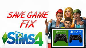 Sims 4 Xbox One Ps4 Save Game Fix Youtube