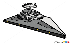 Star Wars Spaceship Drawings Easy How To Draw Imperial Star Destroyer Star Wars Spaceships Star Wars Cartoon Star Destroyer Art Star Wars Stencil