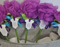 Large 50g mesh pouf sponge. Nautical Pink And Navy Unique Baby Shower Favor Bath Puff Baby Rattle Baby Shower Favors Baby Shower Gifts Unique Baby Shower