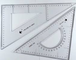 Squedge 30 degree ruler squedge quilting ruler. 30 60 45 Degree Geometry Triangle Ruler Drawing Set Square 2 Pieces Clear 45cm 11 97 Picclick Uk