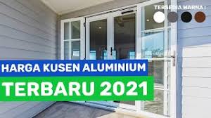 Harga engsel ini mulai menurut rp. Harga Kusen Aluminium Per Meter Terbaru 2020 Bisa Dicicil Bunga 0