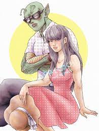 hungry love, happy gochi — Chichi and Piccolo enjoying the nice weather...