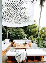 Beschattung Mit Tarnnetz Sonnenschutz Garten Terrassengestaltung Naturlicher Sonnenschutz