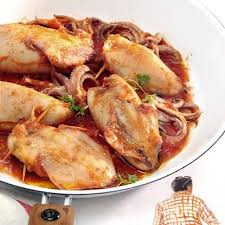 Calamars Farcis Recette Encornet Farci Recette Encornet Encornet