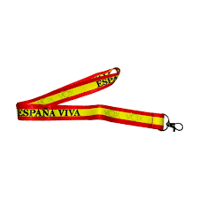 La pieza, viral desde el primer minuto, ha entusiasmado a vox, que quiere usarla en sus actos. Lanyard Cinta Cuello Llavero Vox Espana Viva