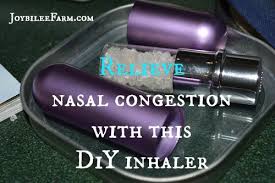 relieve nasal congestion with this diy