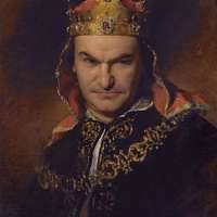 Richard III at the Battle of Bosworth by Abraham (Abram) Cooper