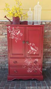 16 Creative Painting Ideas For Your Furniture Furniture Makeover Painted Armoire Stencil Furniture
