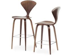 Cherner Wood Leg Stool In 2020 Modern Bar Stools Designer Bar Stools Wooden Bar Stools
