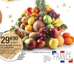 Offre Corbeille De Fruits Plaisir De Fruits Petit Modele Chez Cora