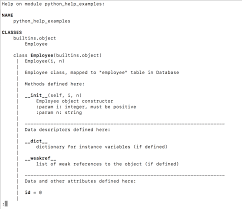 Check spelling or type a new query. Python Help Function Journaldev