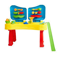 Karmas Product Sandbox Sand And Water Table Beach Toys Set Beach Play Table Sand For Children Walmart Com Sand And Water Table Sandbox Sand Beach Toys