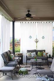 Diy Outdoor Curtains For Windy Locations Outdoor Curtains Patio Curtains Outdoor Rooms