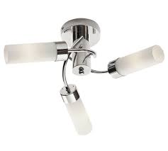 Buy Argos Home Cordoba 3 Light Opal Ceiling Light Chrome Ceiling And Wall Lights Argos Ceiling Lights Wall Ceiling Lights Wall Lights