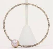 11.8 Gram VTG Sterling Silver 925 Rainbow Floating Baroque Pearl Bangle  Bracelet | eBay