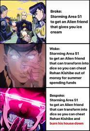 Over the years, i've realized. You Can T Keep Mikitaka In There Forever Jojo S Bizarre Adventure Know Your Meme