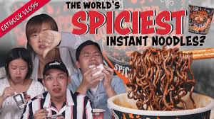 Mamee's daebak ghost pepper spicy chicken noodles is finally coming to singapore. We Tried The Infamous Ghost Pepper Noodles Eatbook Vlogs Ep 52 Youtube