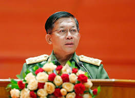 Pemimpin de facto myanmar aung san suu kyi ditangkap dalam sebuah penggerebekan, senin (1/2/2021). Senior General Min Aung Hlaing Slams Un Report The Myanmar Times