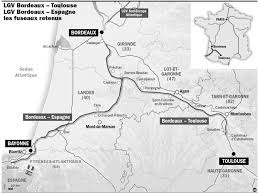 La liaison entre toulouse et paris sera de trois heures au lieu de cinq heures aujourd'hui. Lgv Bordeaux Toulouse Le Fuseau Arrete Urbanews