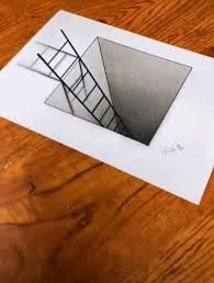 3d block letters are great for headings, posters, and birthday cards. How To Draw A Ladder 3d Effect In 2021 Cool Art Drawings Art Drawings Sketches Simple Art Drawings Simple