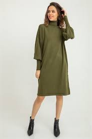 Balon Kol Basic Triko Tunik Stilmeydani Moda Triko Tunik
