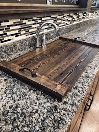 kitchen sink cover with handles sink