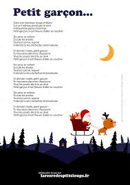 Dans Son Manteau Rouge Et Blanc Petit Garcon Paroles Comptines De Noel Comptines Chanson De Noel