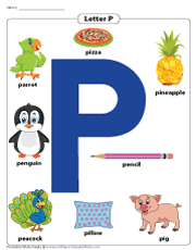 letter p worksheets