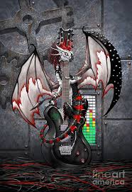 Tech-N-Dustrial Music Dragon by Stanley Morrison