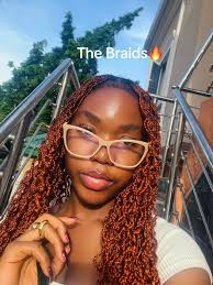 Mixed Ginger Box Braids