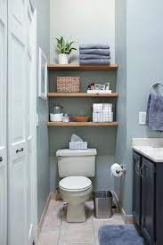 Floating shelves provide a smart alternative that boosts bathroom storage and doesn't require floor space. 45 Best Over The Toilet Storage Ideas And Designs For 2021